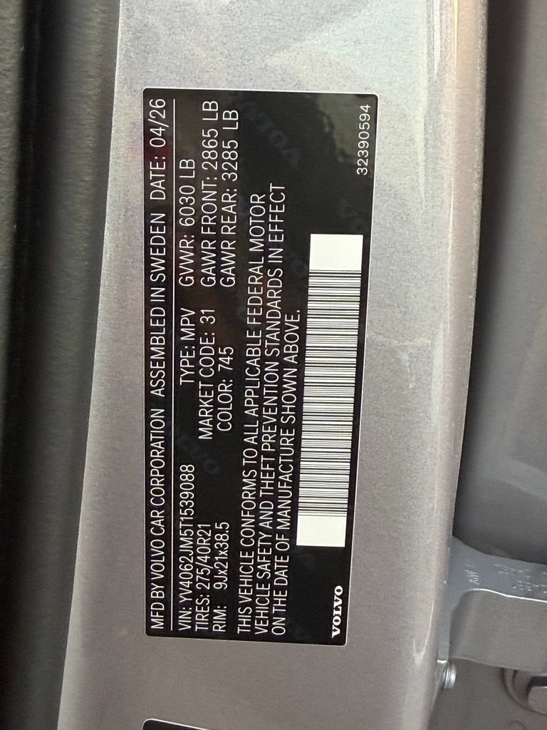 New 2026 Volvo XC90 B6 Ultra AWD/4WD image 32