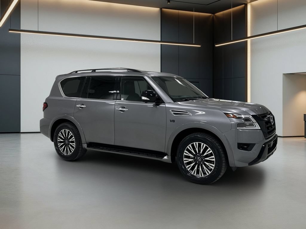 Used 2021 Nissan Armada SL w/ Midnight Edition Package RWD image 8