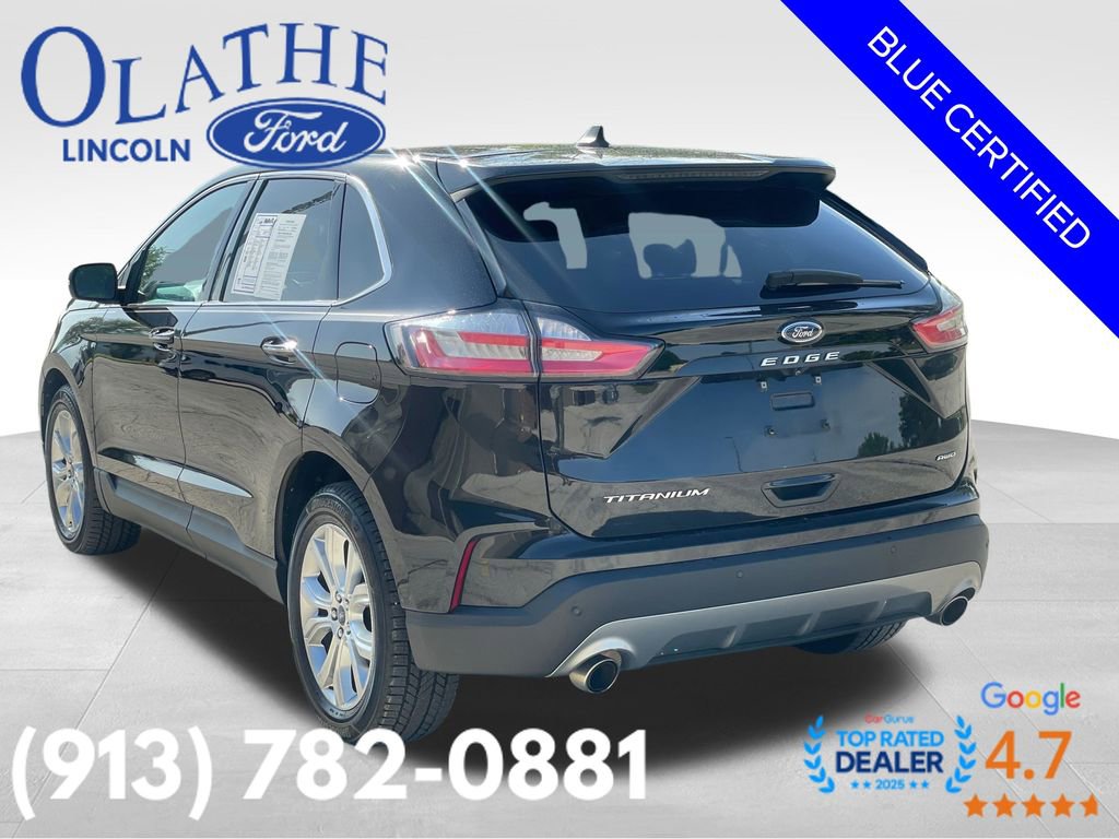 Certified 2021 Ford Edge Titanium AWD/4WD image 4