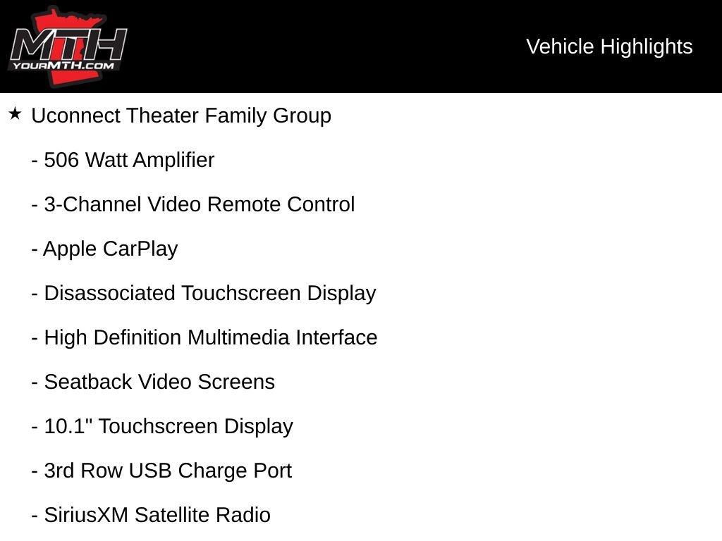 Used 2022 Chrysler Pacifica Touring-L w/ Uconnect Theater Family Group image 19