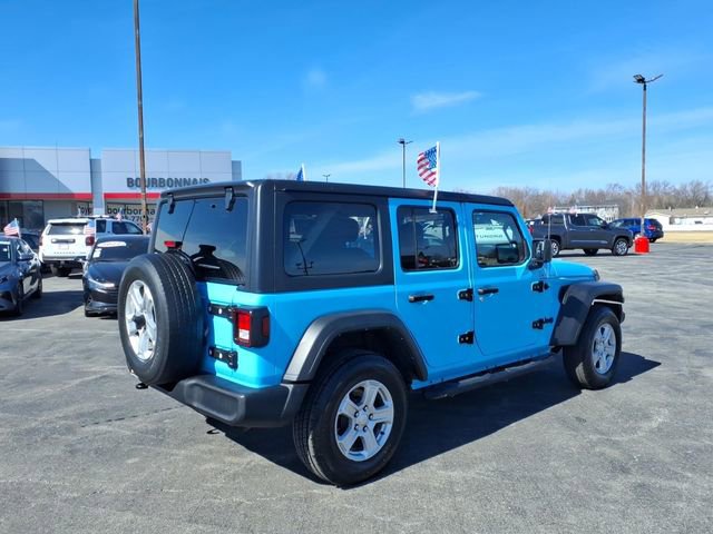 Used 2022 Jeep Wrangler Unlimited Sport image 3