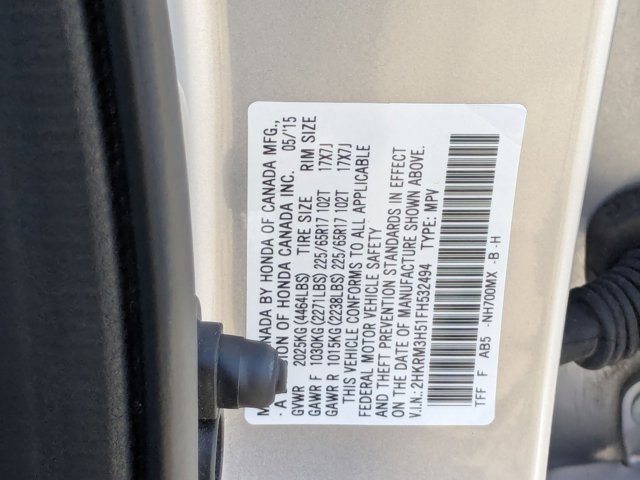 Used 2015 Honda CR-V EX image 25