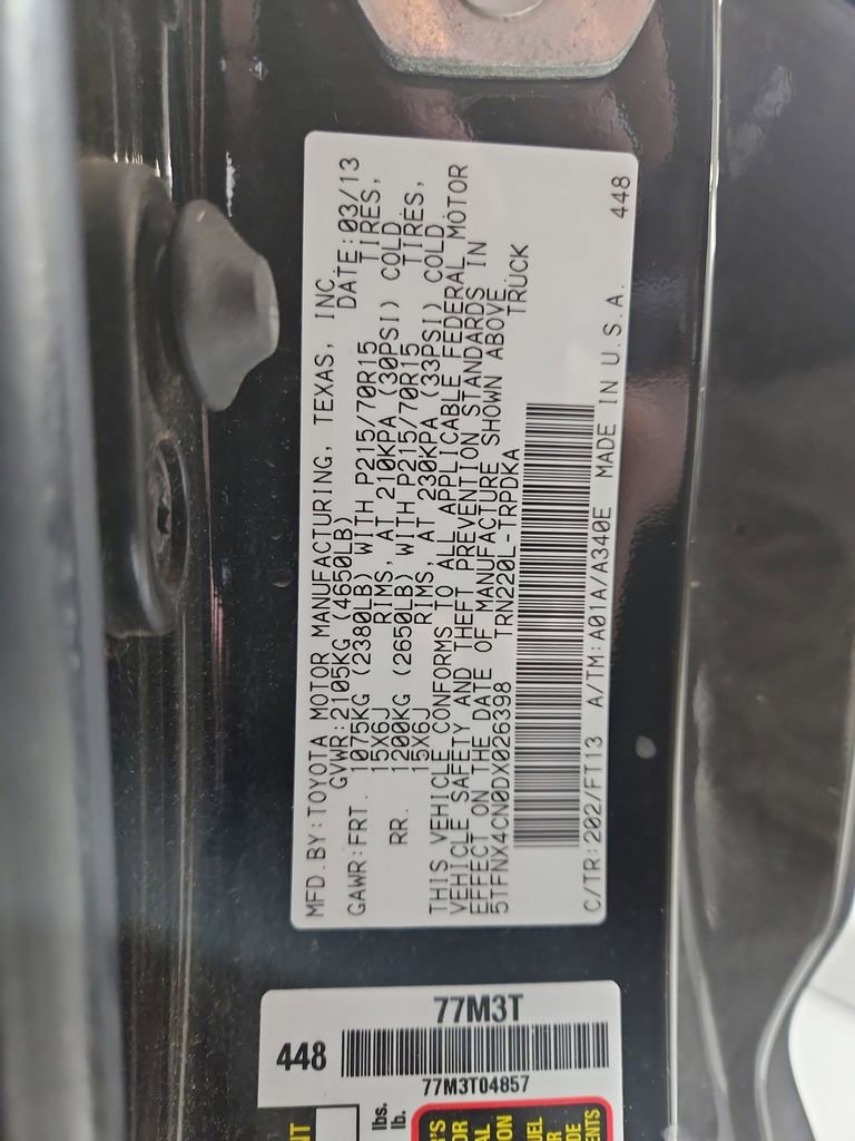 Used 2013 Toyota Tacoma 2WD Regular Cab image 27
