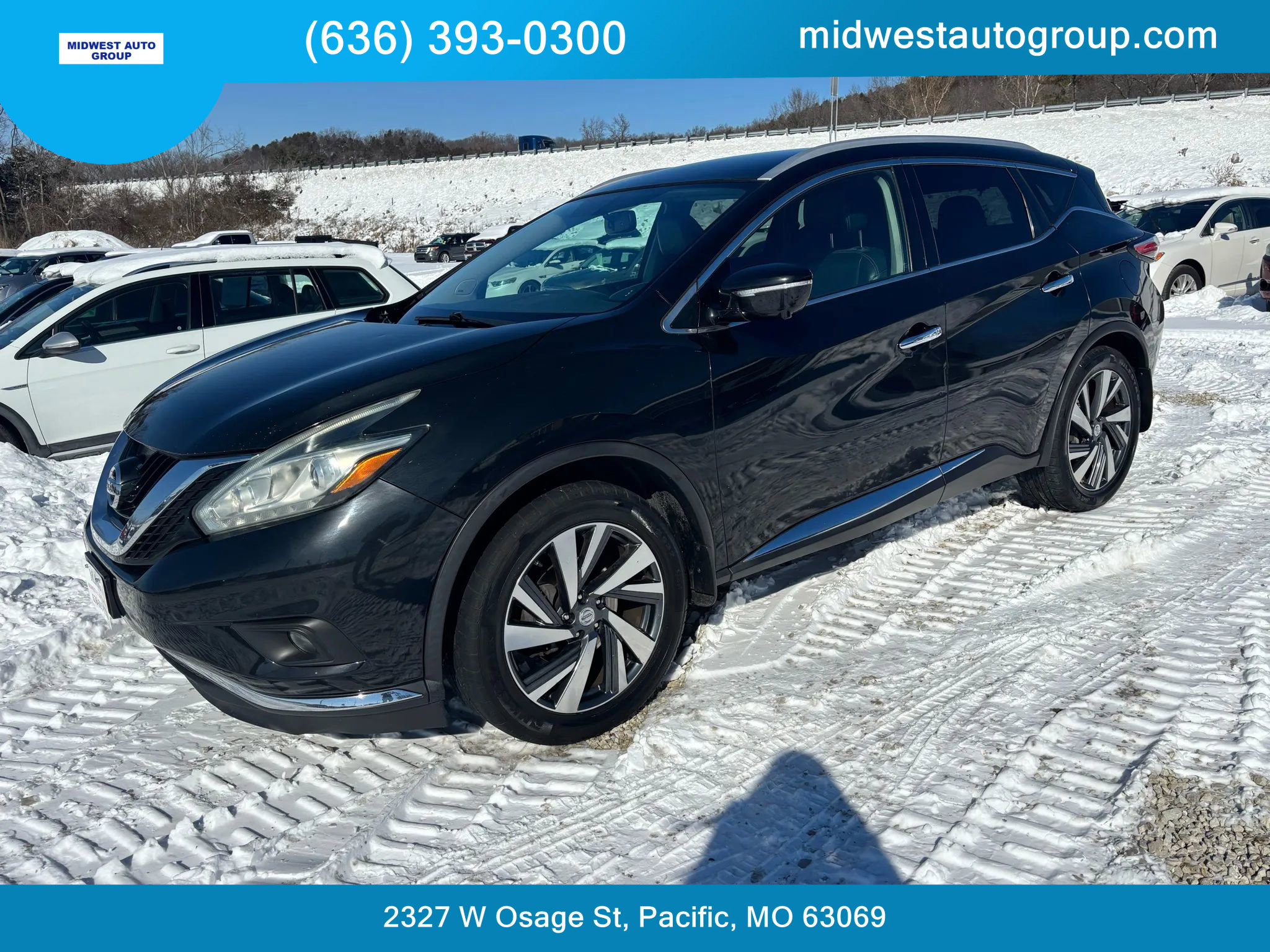Used 2015 Nissan Murano Platinum w/ Cargo Package