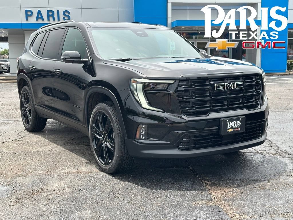 New 2026 GMC Acadia Elevation w/ Black Edition