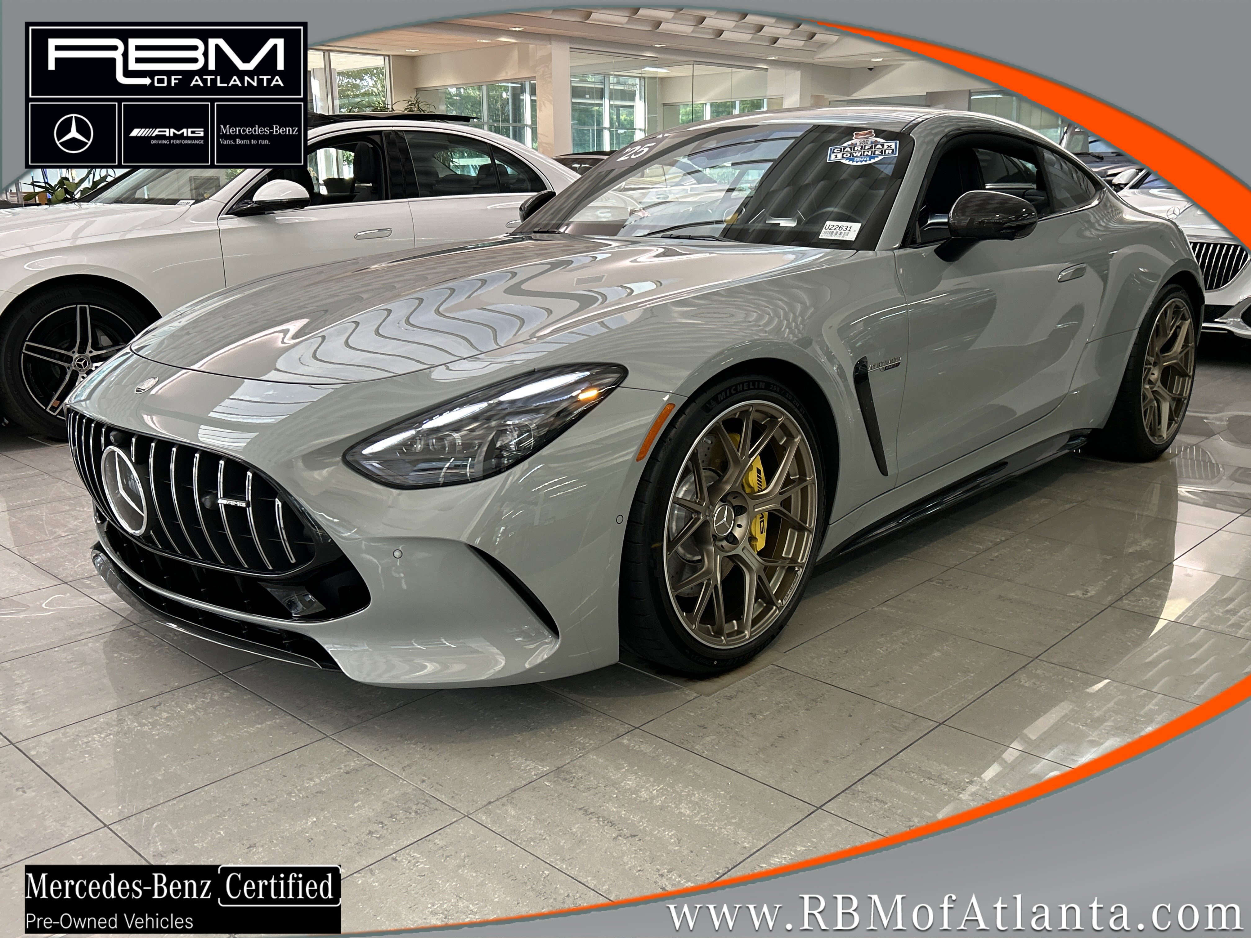 Certified 2025 Mercedes-Benz AMG GT 63