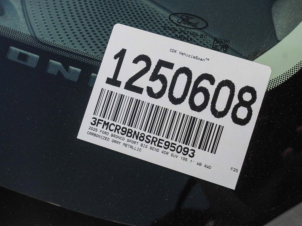 New 2025 Ford Bronco Sport Big Bend AWD/4WD image 28