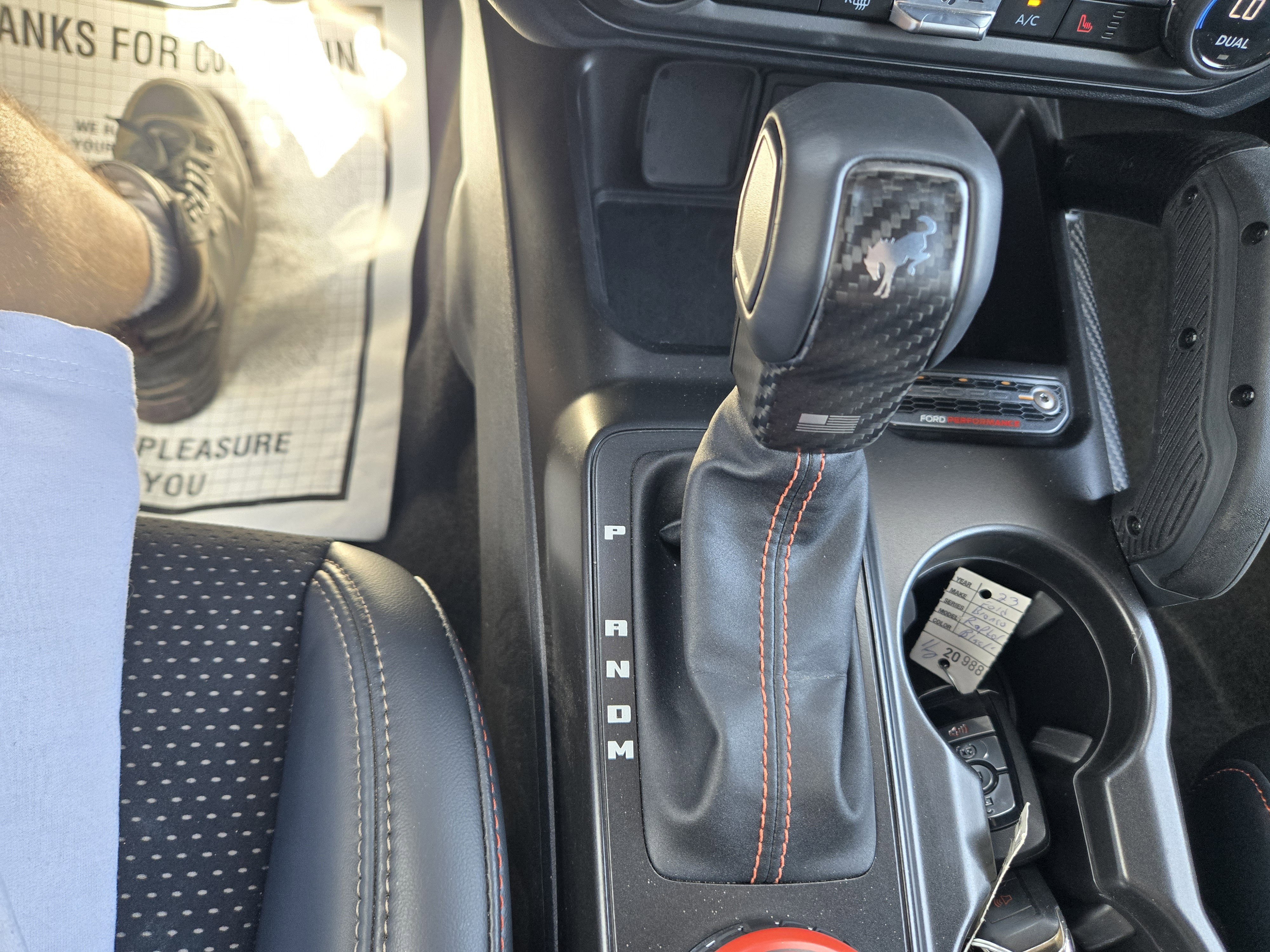 Used 2023 Ford Bronco Raptor w/ Interior Carbon Fiber Pack 6 image 22