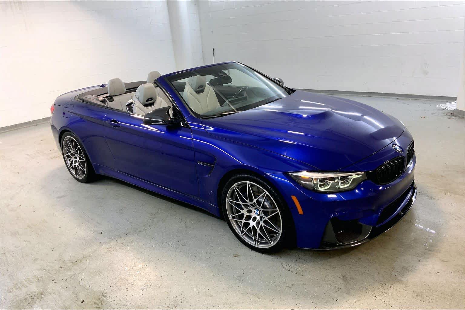 Used 2020 BMW M4 Convertible w/ Competition Package RWD image 34