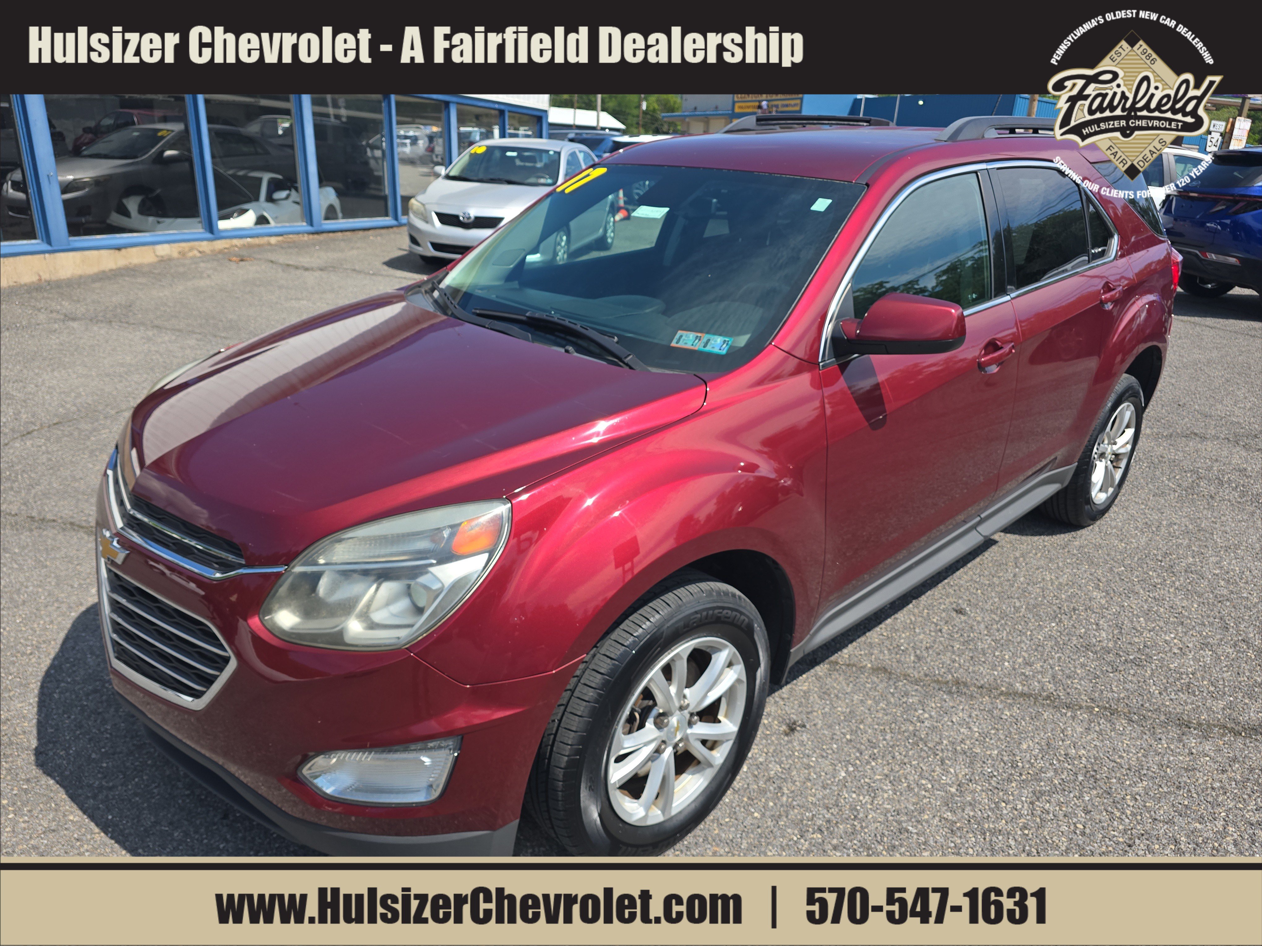 Certified 2017 Chevrolet Equinox LT w/ Convenience Package