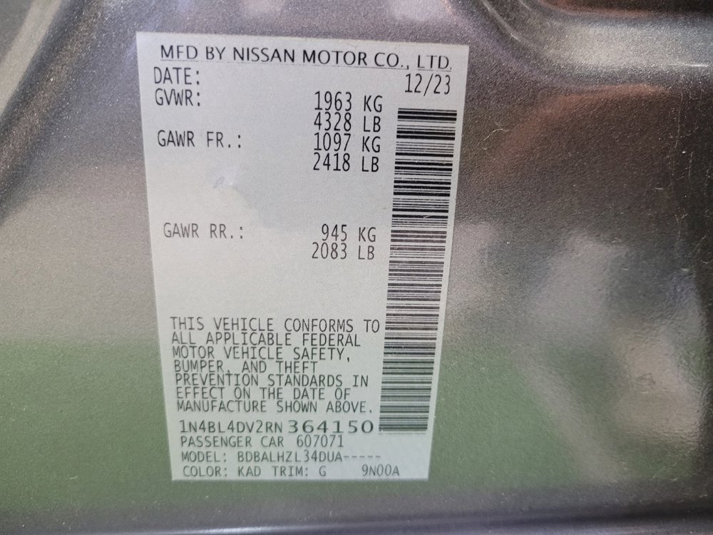 Used 2024 Nissan Altima 2.5 SV image 33
