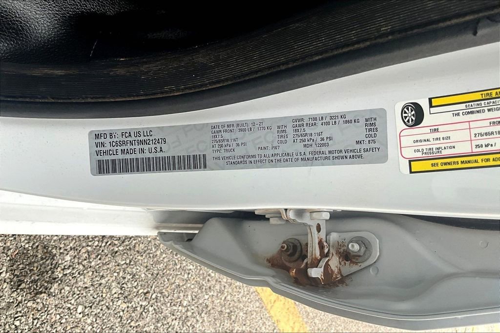 Used 2022 RAM 1500 Tradesman image 18