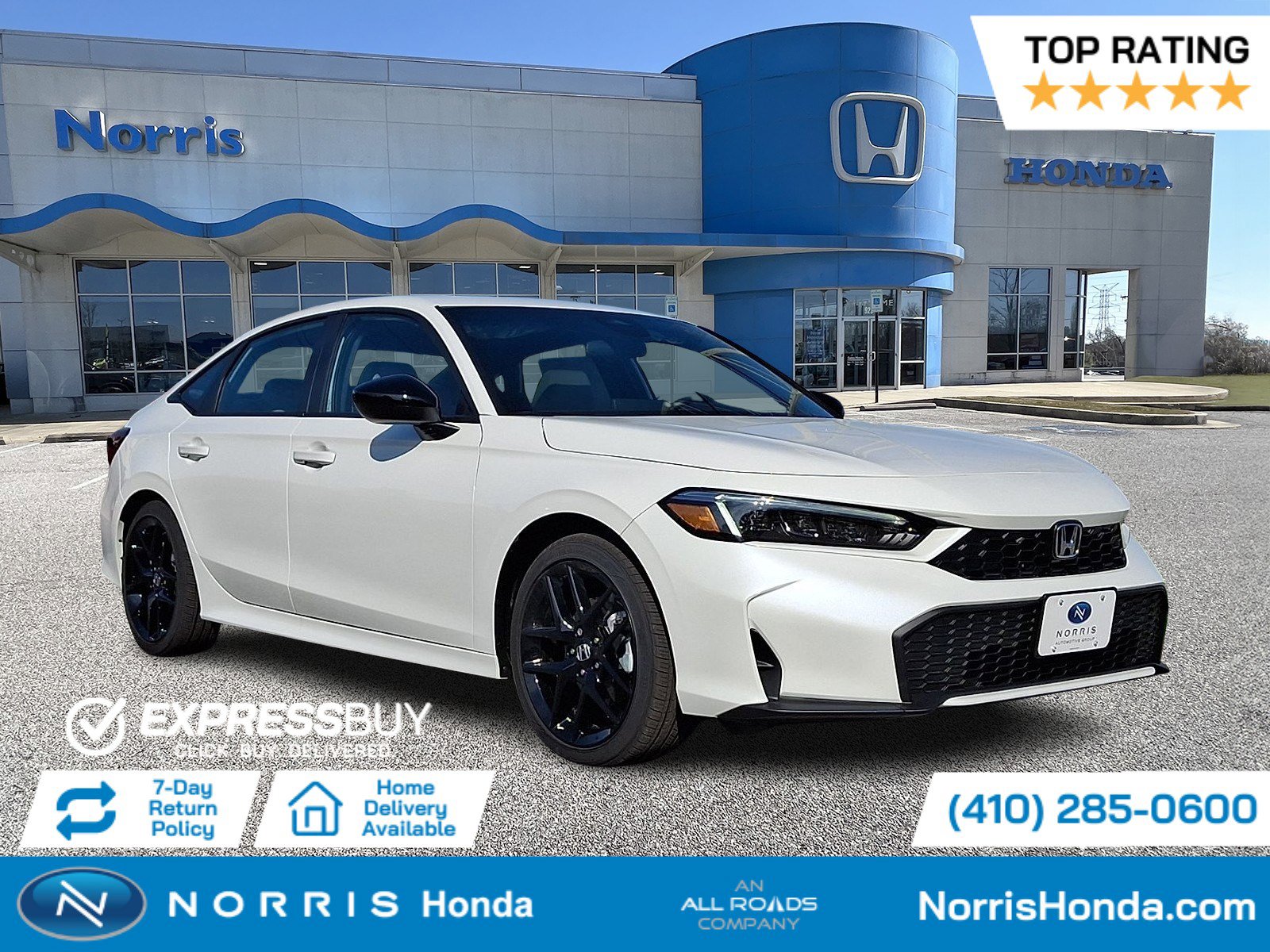 New 2026 Honda Civic Sport image 1