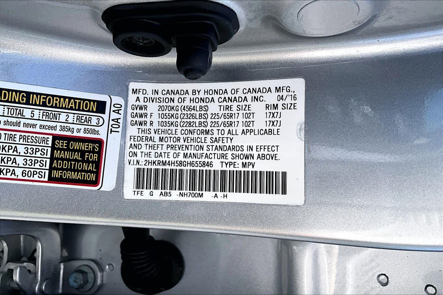 Used 2016 Honda CR-V EX image 35