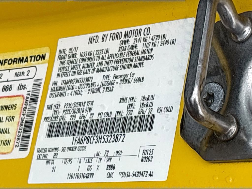 Used 2017 Ford Mustang GT RWD image 29