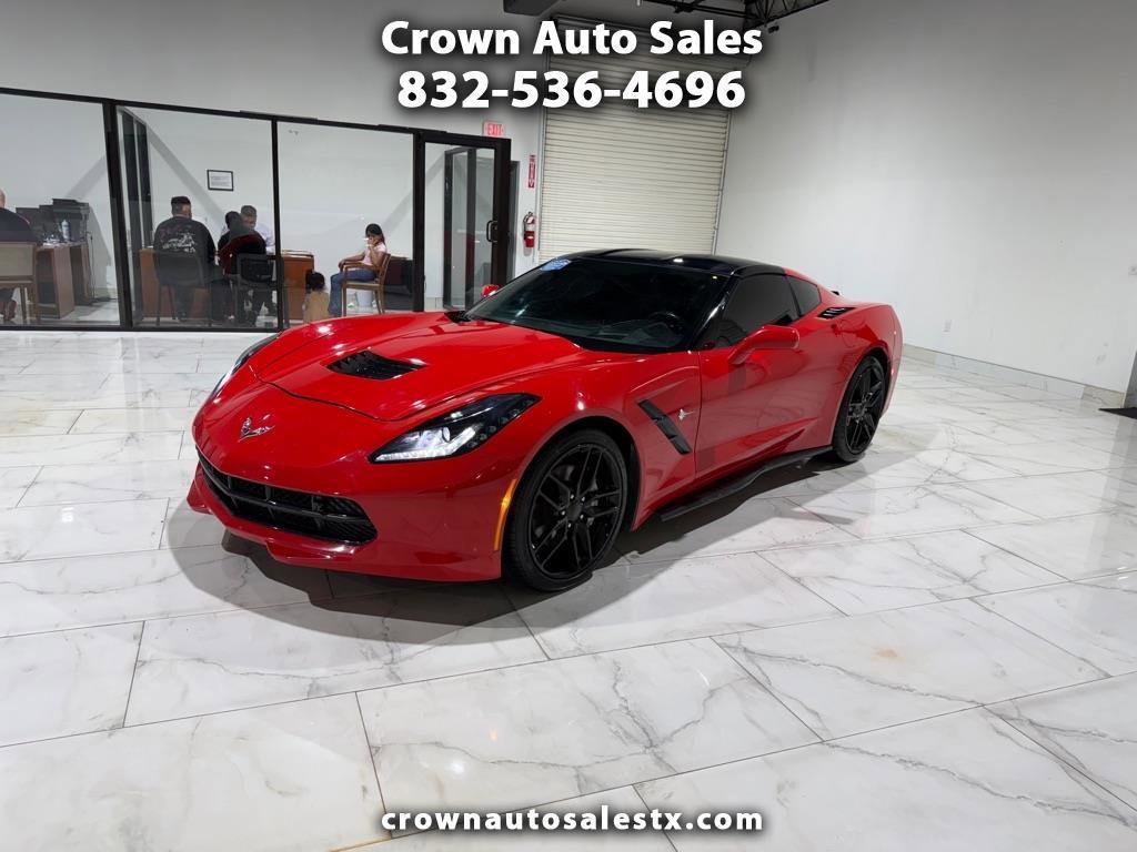 Used 2016 Chevrolet Corvette Stingray Coupe w/ 3LT Preferred Equipment Group RWD image 1