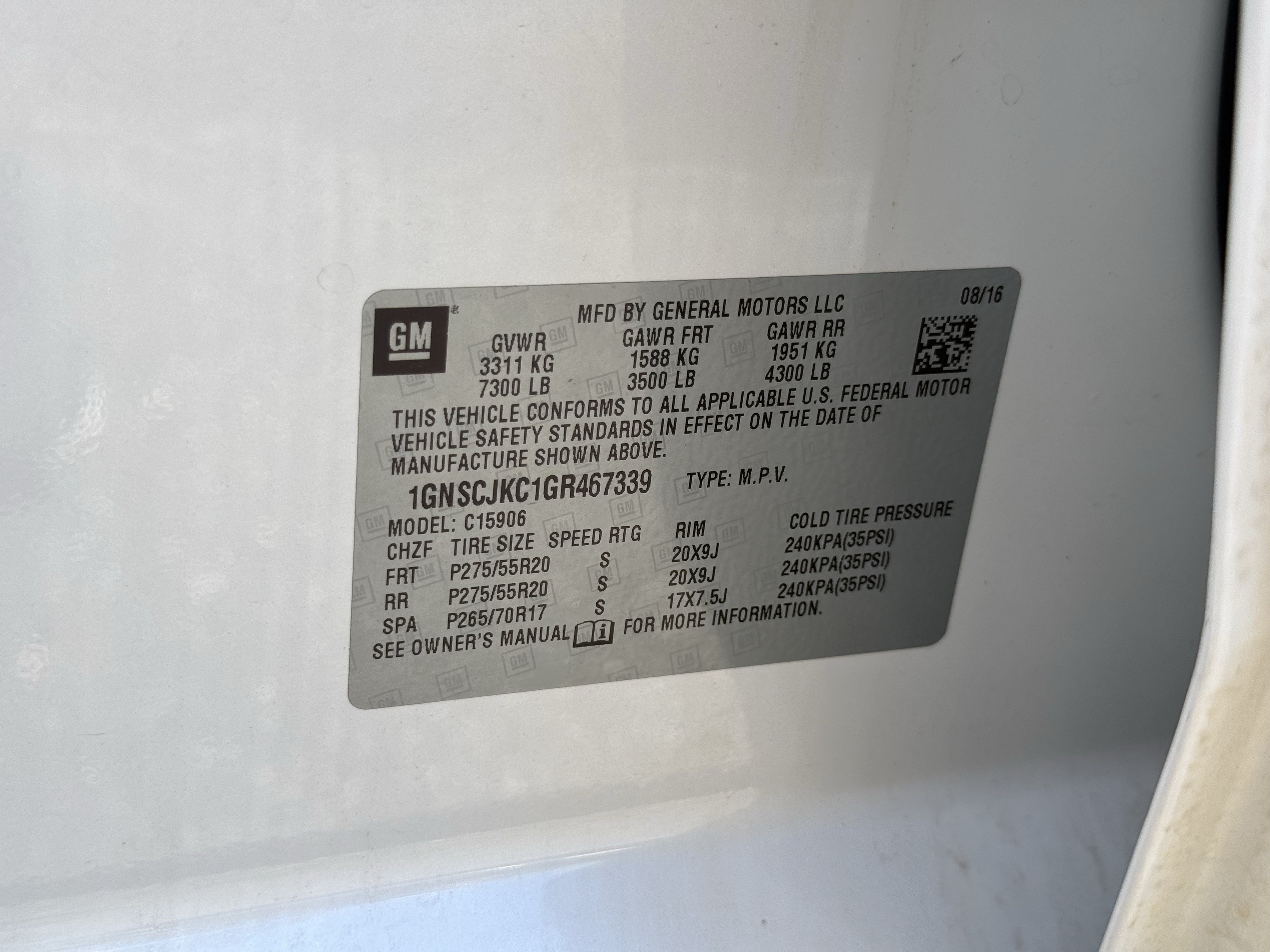 Used 2016 Chevrolet Suburban LTZ RWD image 38