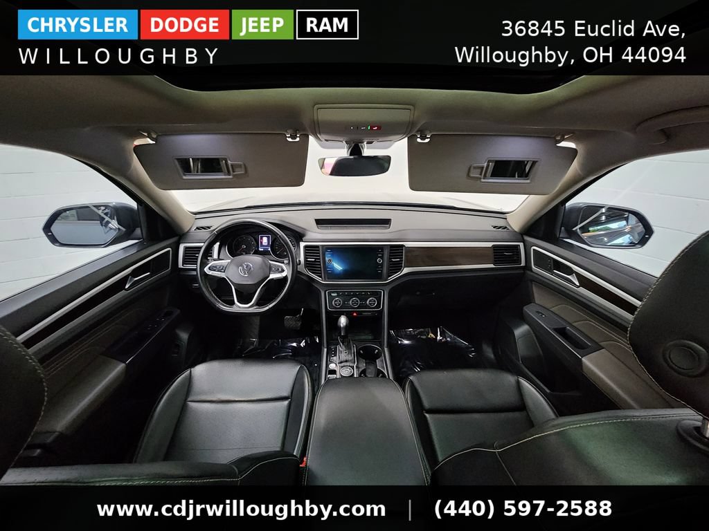 Used 2021 Volkswagen Atlas SE w/ Panoramic Sunroof Package AWD/4WD image 30