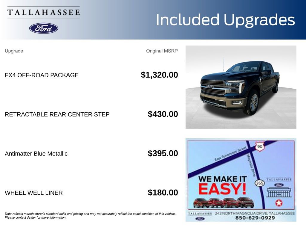 New 2025 Ford F150 King Ranch w/ FX4 Off-Road Package image 3