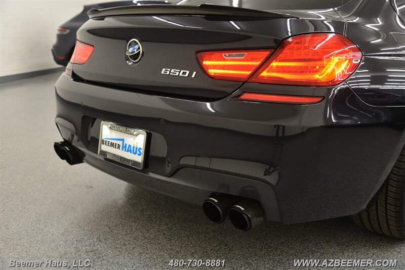 Used 2019 BMW 650i Gran Coupe w/ Executive Package RWD image 48