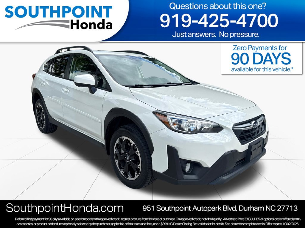 Used 2022 Subaru Crosstrek 2.0i Premium w/ Moonroof Package AWD/4WD image 1