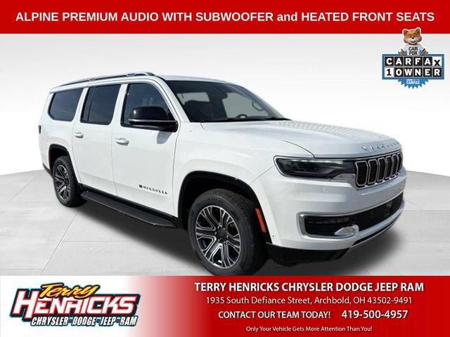 Used 2024 Jeep Wagoneer L Series II w/ Flexible Seating Group AWD/4WD 360° Tour