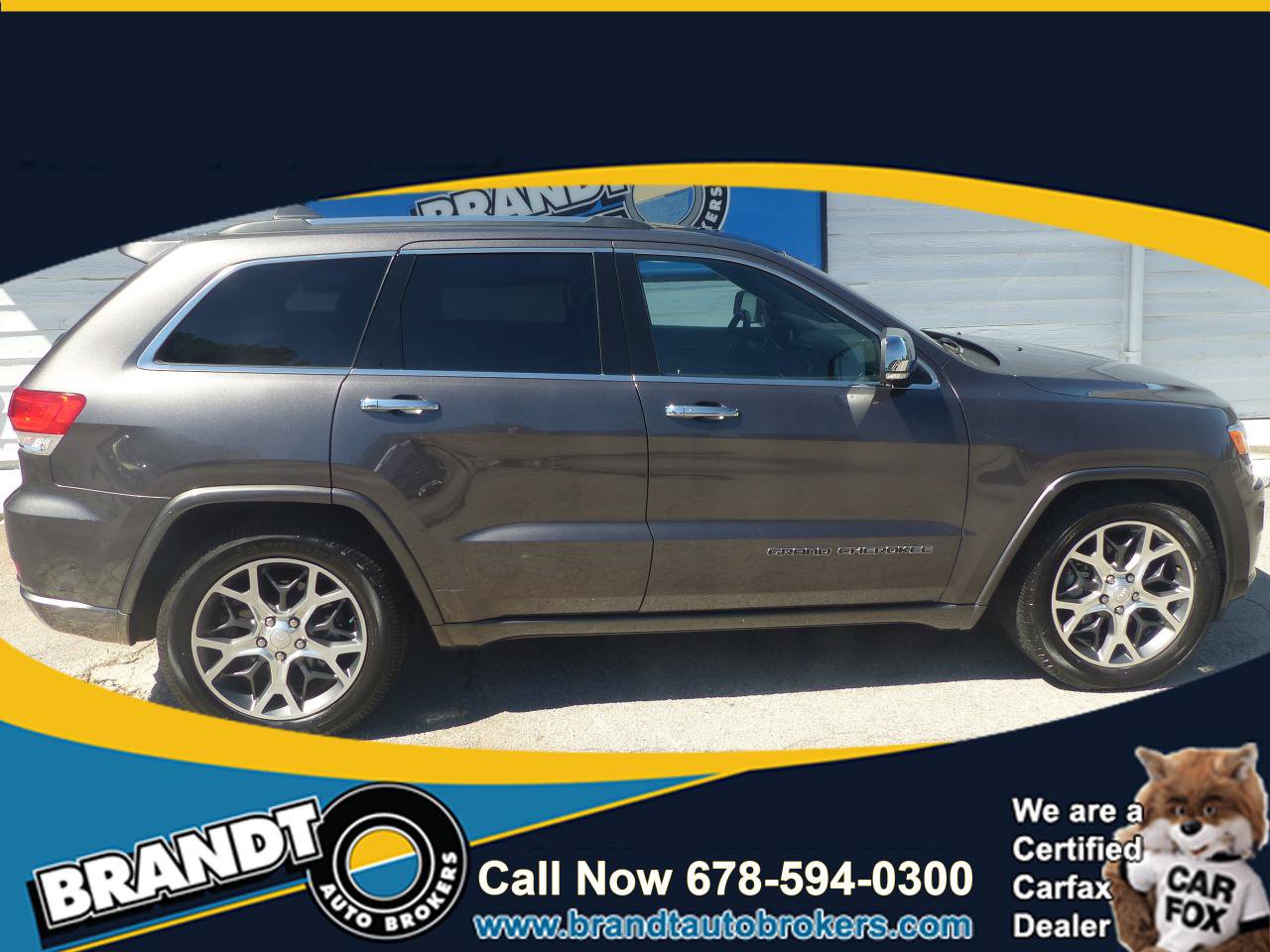 Used 2019 Jeep Grand Cherokee Overland AWD/4WD image 1