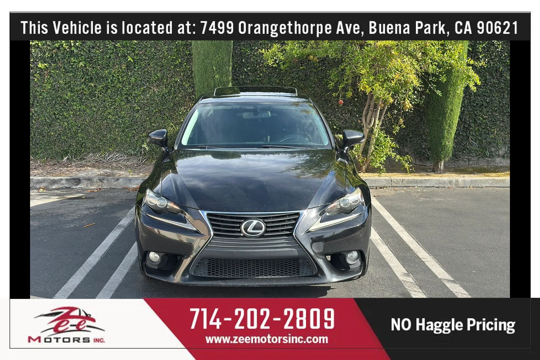 Used 2014 Lexus IS 250 w/ Navigation Package RWD image 3