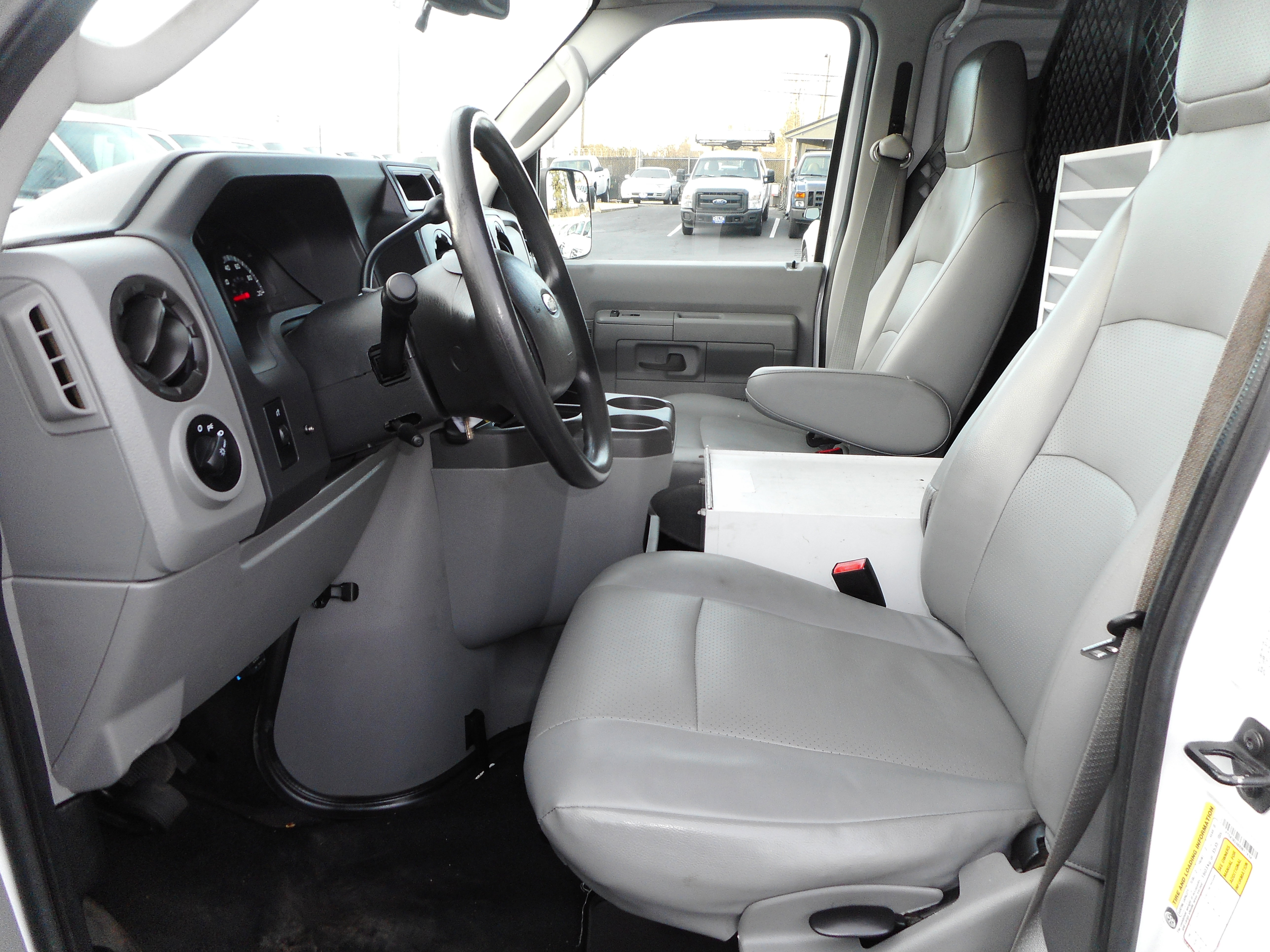 Used 2013 Ford E-350 and Econoline 350 Super Duty w/ Commercial Cargo Van Pkg image 12