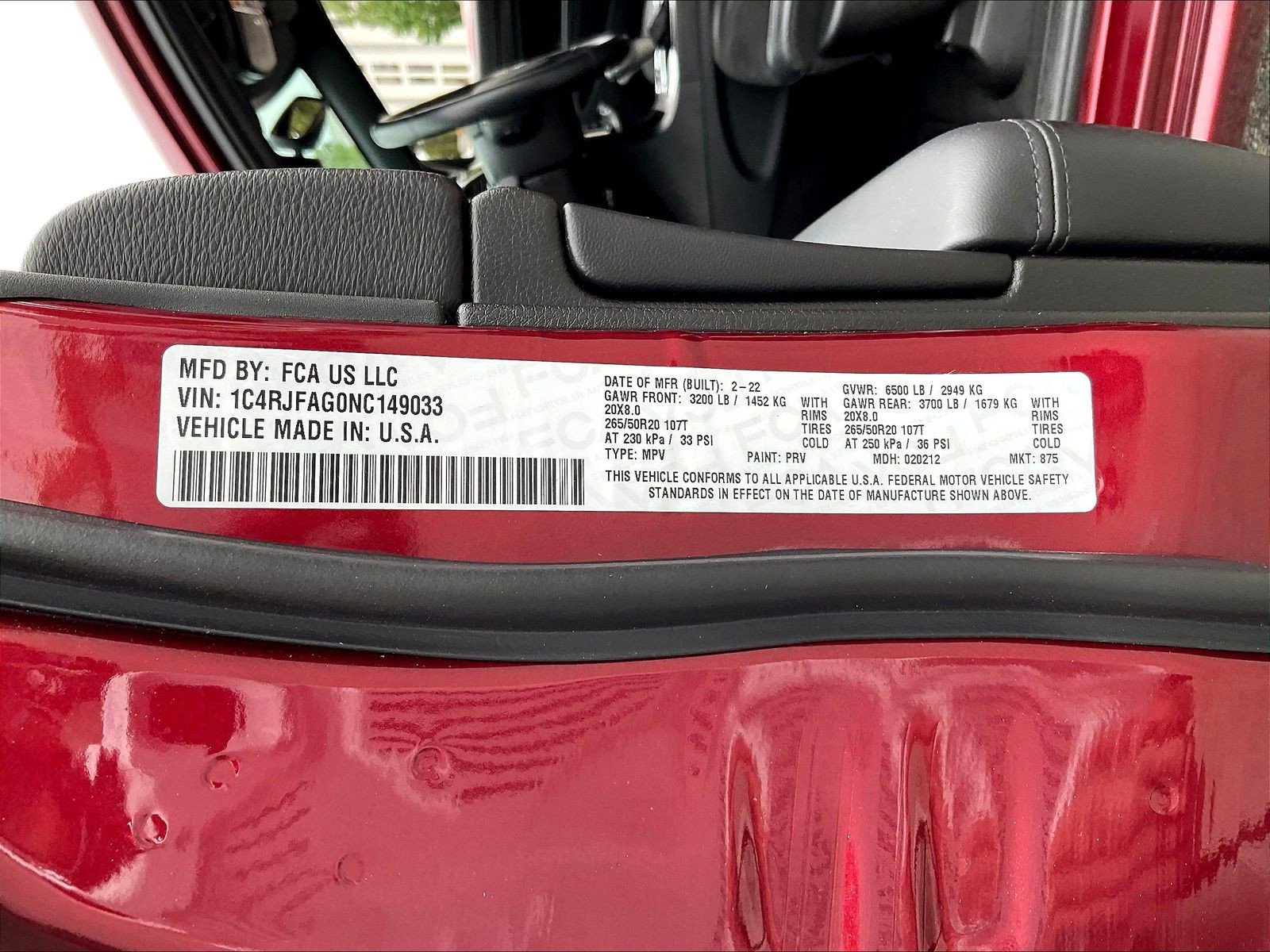 Used 2022 Jeep Grand Cherokee Laredo X AWD/4WD image 18