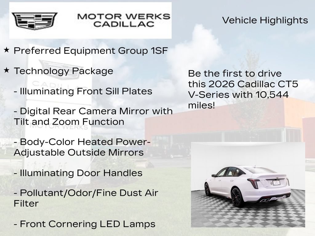 Used 2026 Cadillac CT5 V w/ Platinum Package AWD/4WD image 14