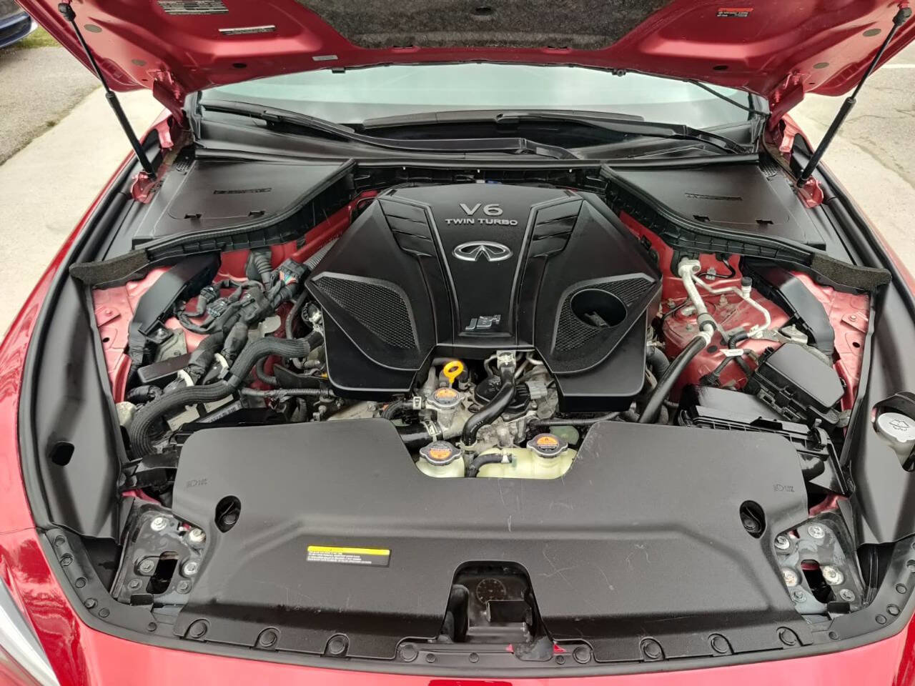 Used 2020 INFINITI Q50 Red Sport 400 w/ Proactive Package AWD/4WD image 26
