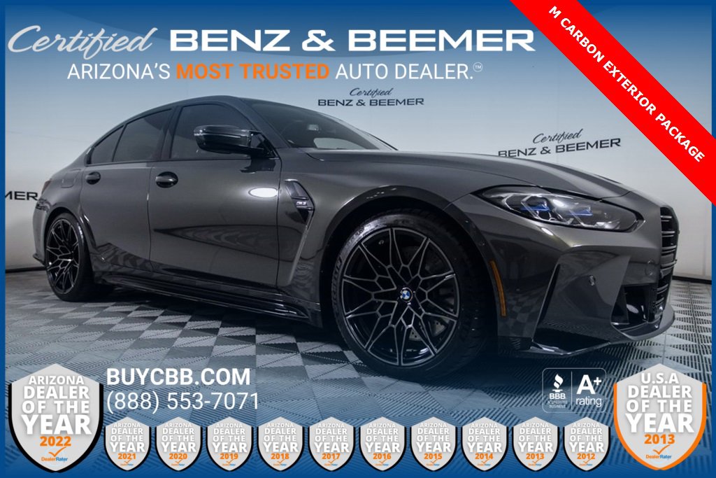 Used 2023 BMW M3 w/ M Carbon Exterior Package