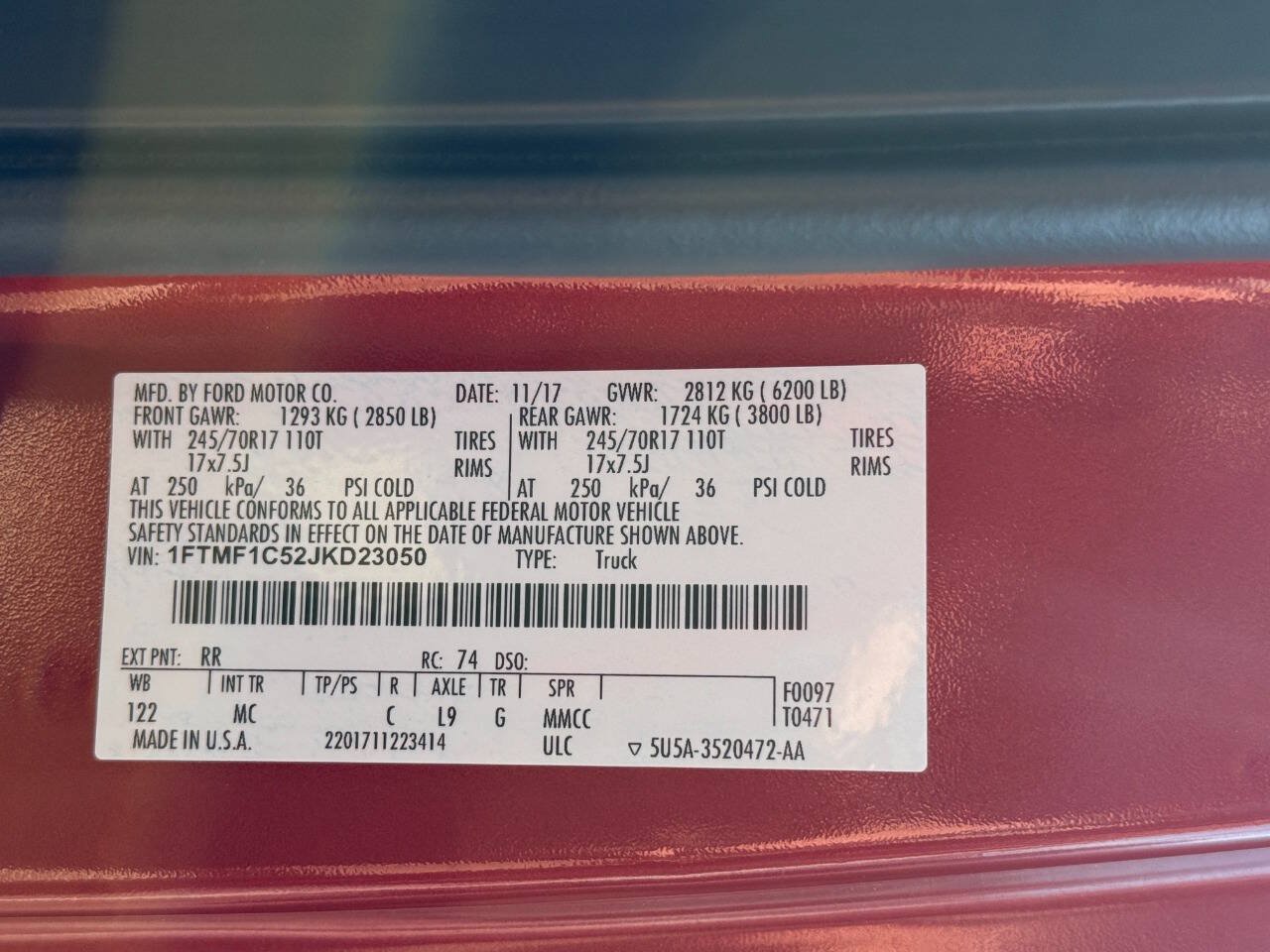 Used 2018 Ford F150 XLT w/ Equipment Group 301A Mid RWD image 42