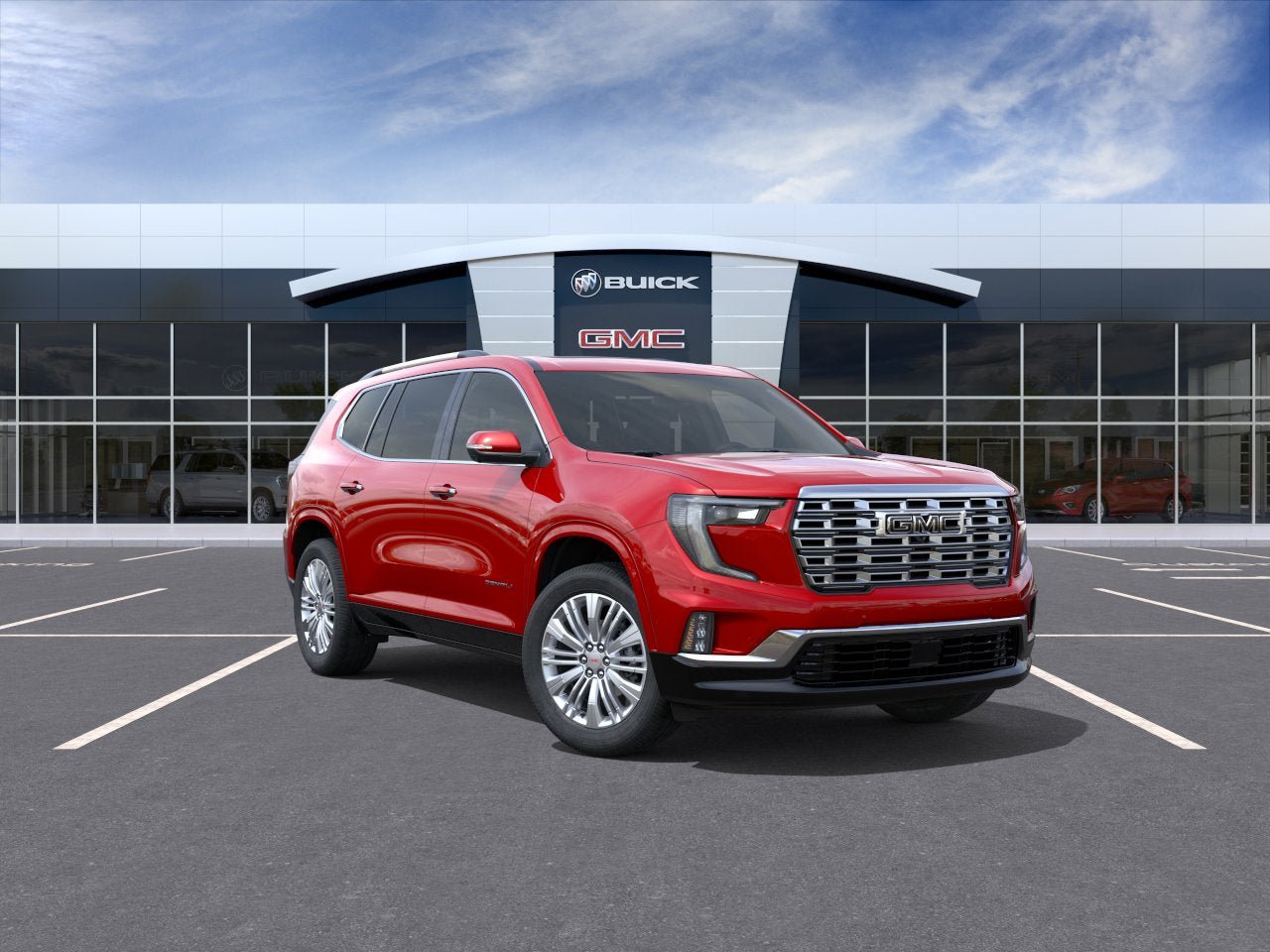 New 2027 GMC Acadia Denali w/ LPO, Black Badging Package AWD/4WD image 1