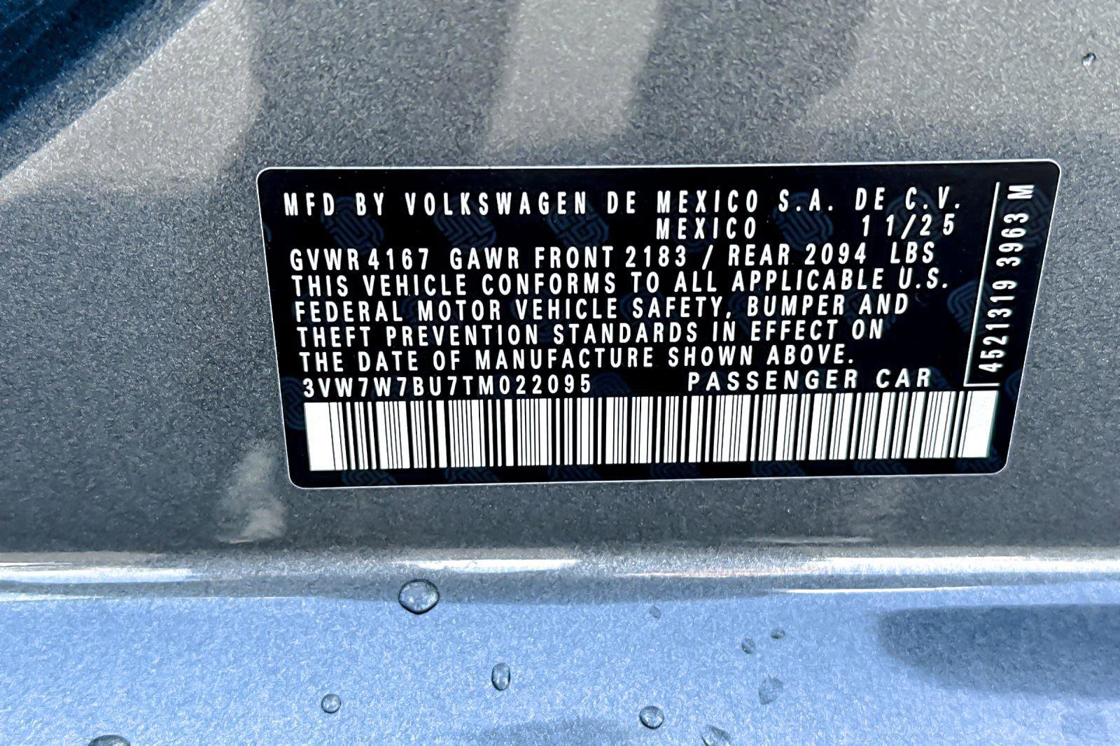 New 2026 Volkswagen Jetta SE image 25