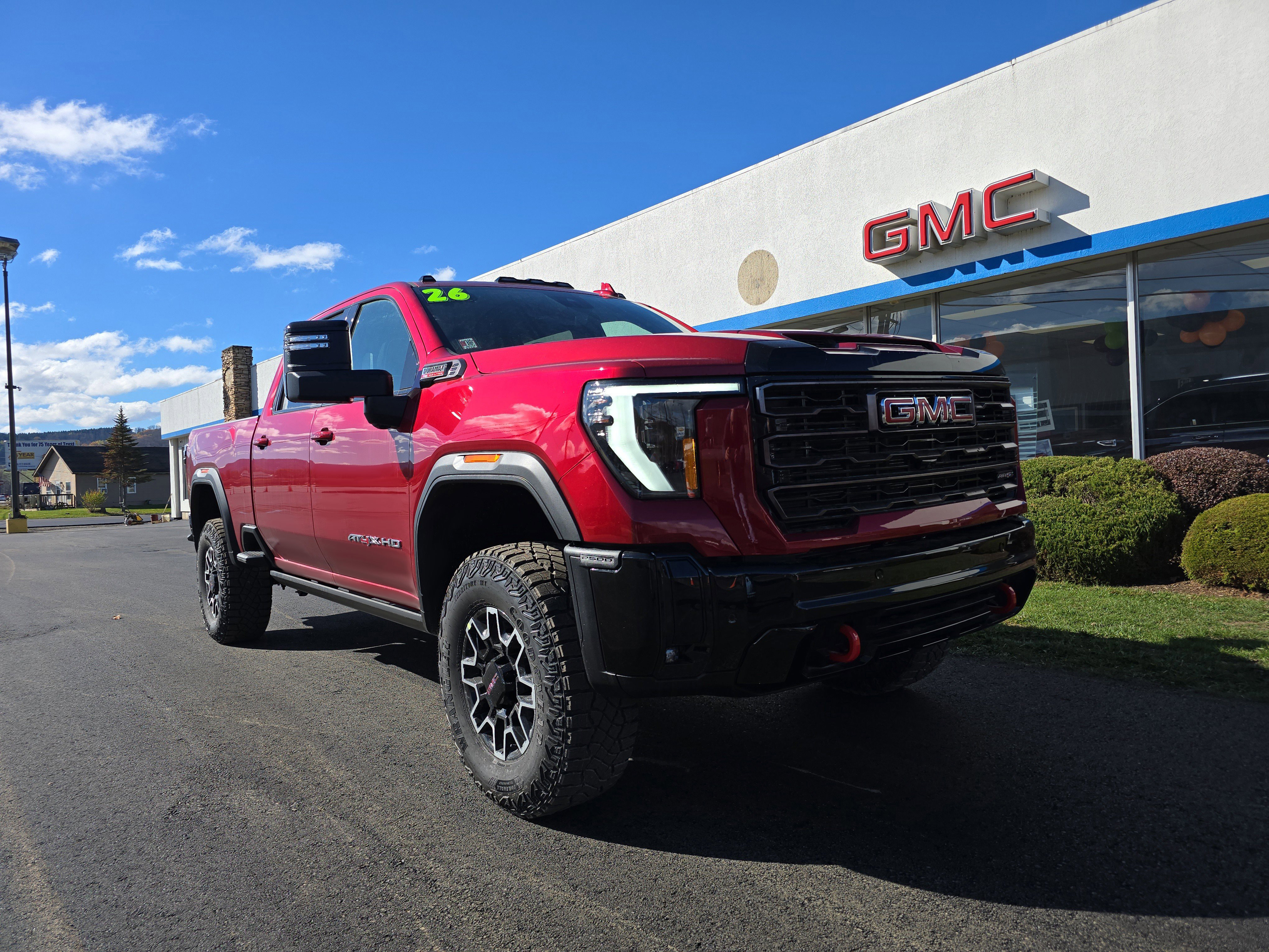 New 2026 GMC Sierra 2500 AT4X w/ LPO, Black Badging Package