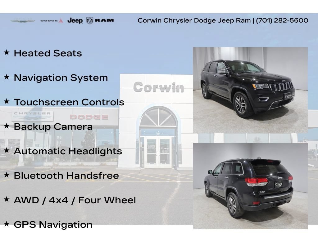 Used 2020 Jeep Grand Cherokee Limited w/ Trailer Tow Group IV AWD/4WD image 8
