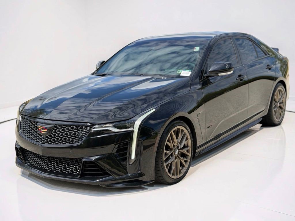 Certified 2023 Cadillac CT4 V Blackwing w/ LPO, Bronce Accent Package image 4