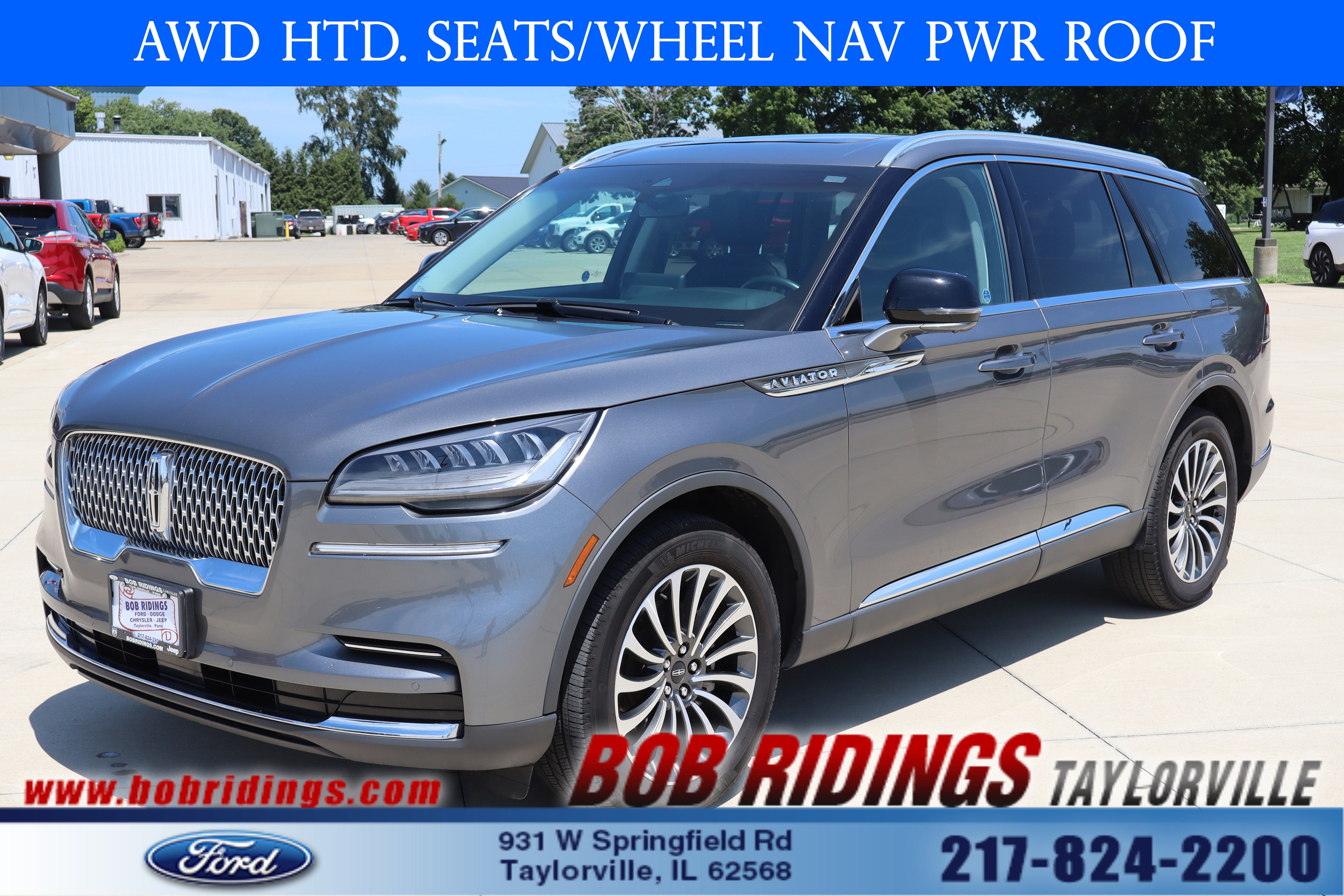Used 2023 Lincoln Aviator Reserve AWD/4WD image 1