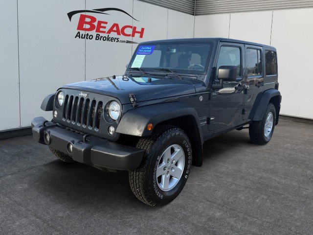 Used 2017 Jeep Wrangler Unlimited Sport w/ Quick Order Package 24S AWD/4WD video 1