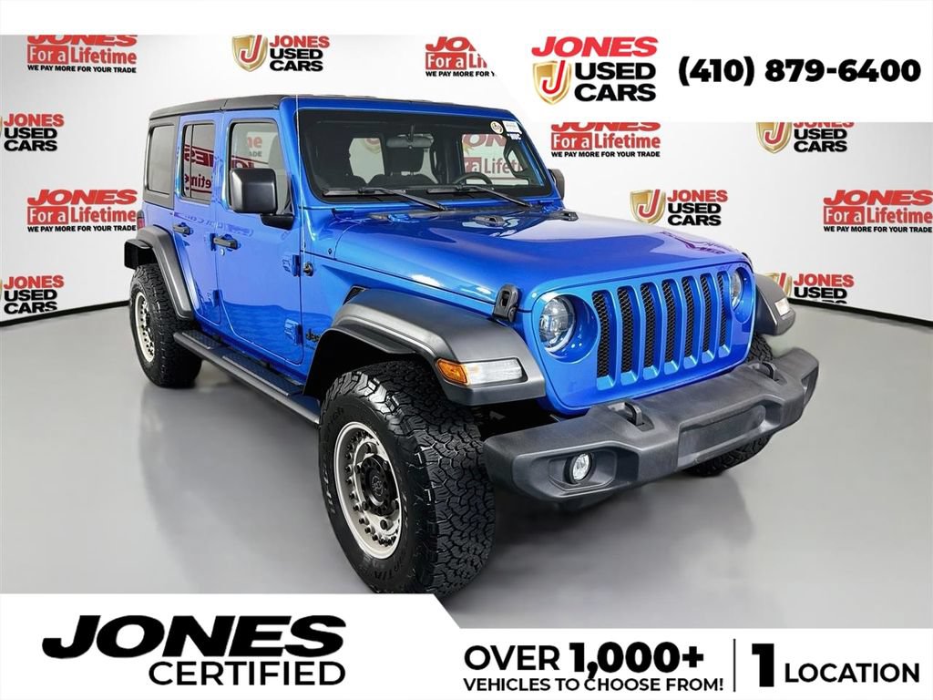 Used 2023 Jeep Wrangler Unlimited Sport AWD/4WD image 1