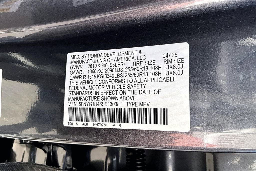 Certified 2025 Honda Pilot EX-L image 14