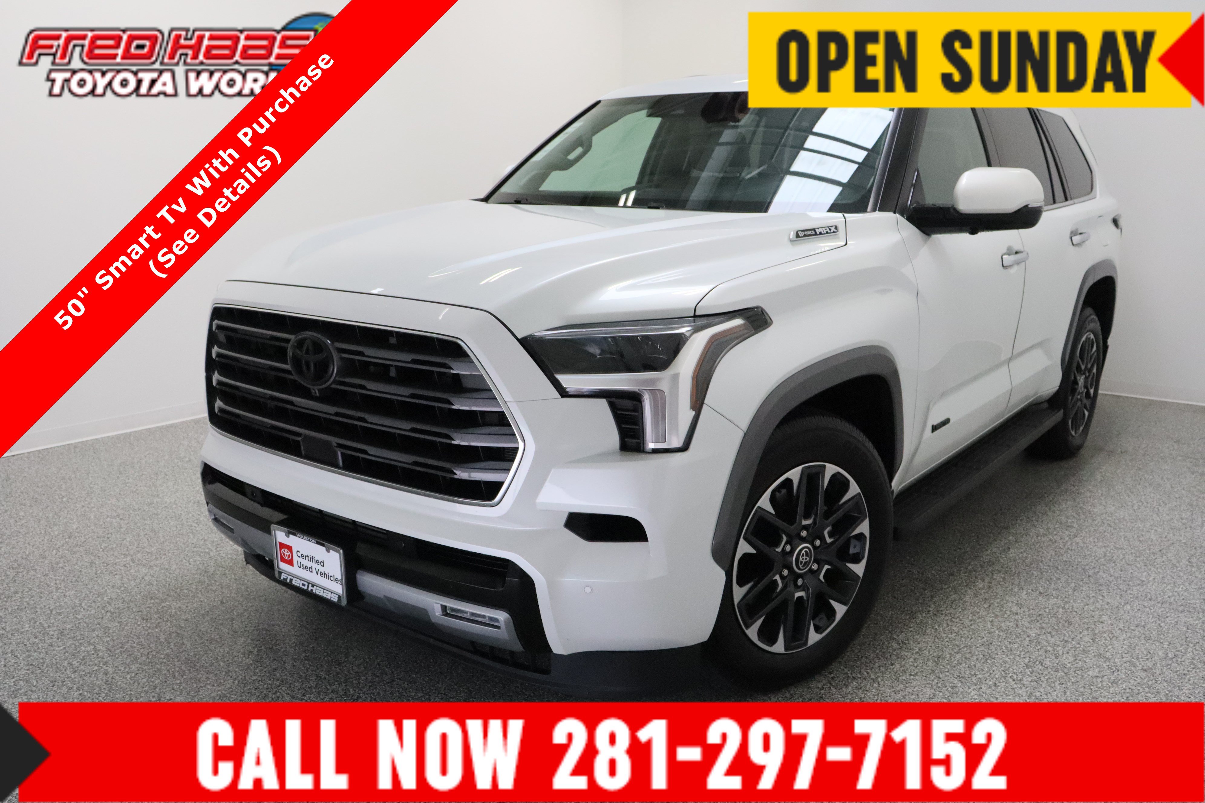 Certified 2024 Toyota Sequoia Limited AWD/4WD image 1