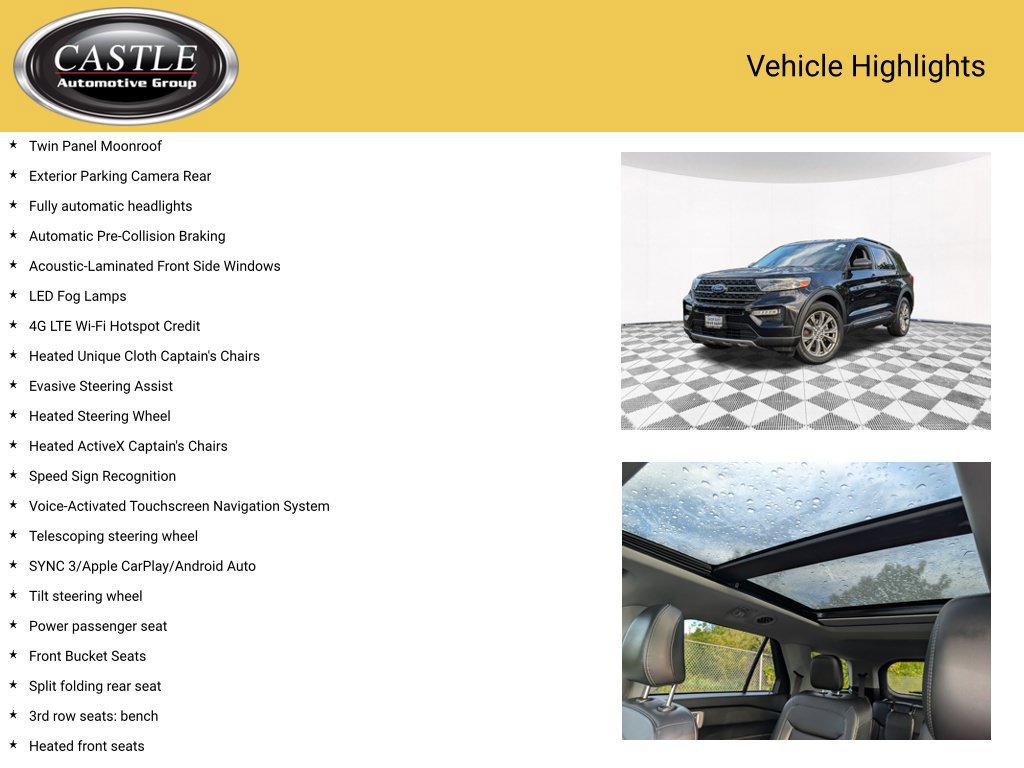 Used 2023 Ford Explorer XLT w/ Equipment Group 202A AWD/4WD image 7