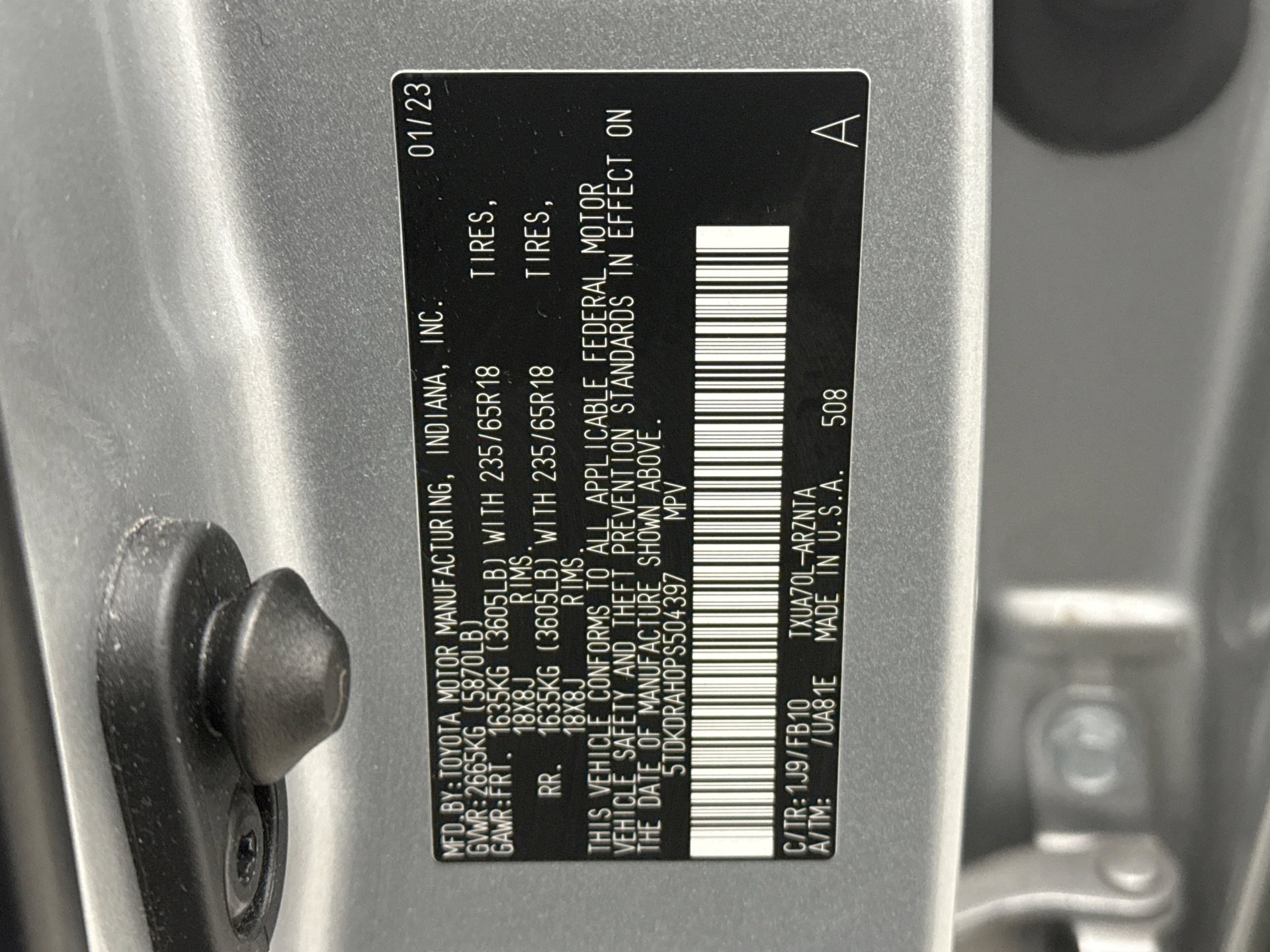 Used 2023 Toyota Highlander LE image 24