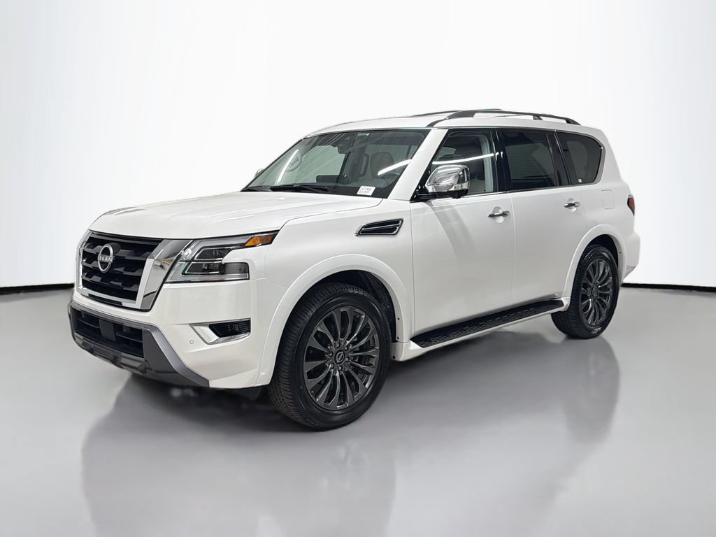 Used 2024 Nissan Armada Platinum w/ Captain's Chairs Package