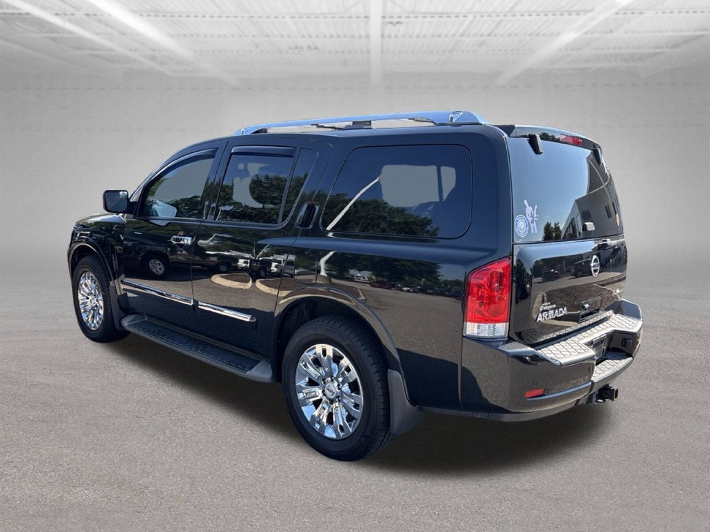 Used 2015 Nissan Armada Platinum w/ 2nd Row Captain Seat Package AWD/4WD image 4