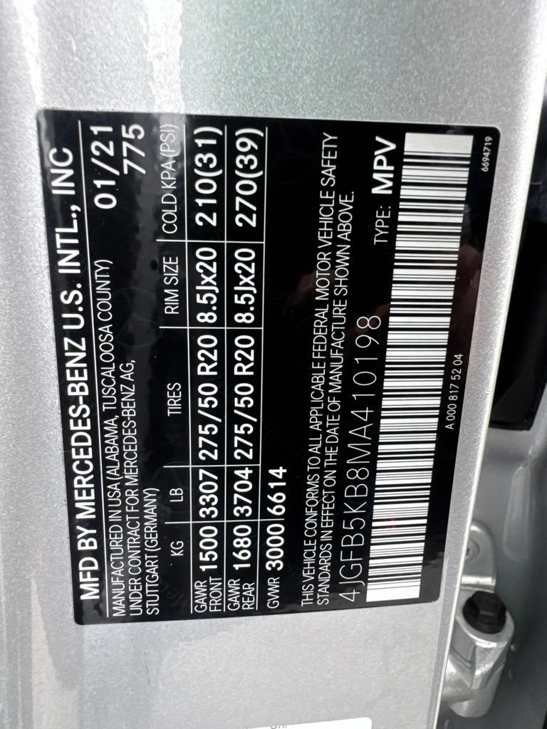 Used 2021 Mercedes-Benz GLE 450 4MATIC w/ Premium Package image 10