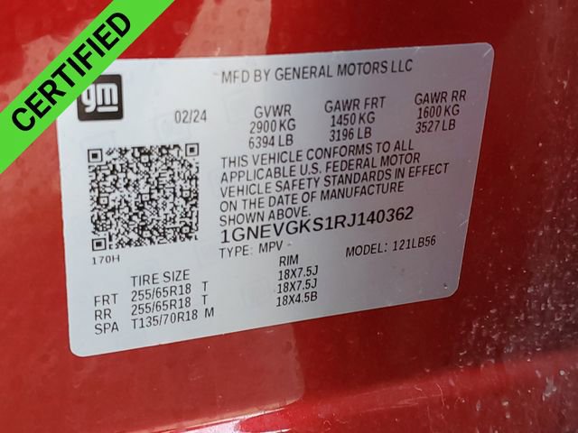 Used 2024 Chevrolet Traverse LT image 33